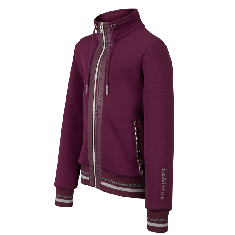 LeMieux Young Rider Luxe Jacket - Grape-1